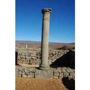 Columna villa romana de Numancia